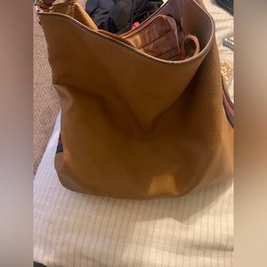 Tan hobo purse
